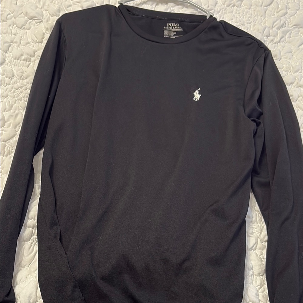Polo by Ralph Lauren Black Long Sleeve Tee